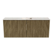 Mondiaz JOYA-DLUX 100cm meuble de salle de bains - couleur Dusk - Vasque FAYE position Milieu Sans trou de robinet couleur Frappe. SW1423076