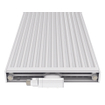 Stelrad vertex radiateur à panneaux 220x50cm type 22 2310watt 4 connexions acier blanc brillant 8222647