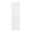 Plieger Cavallino Retto designradiator verticaal enkel middenaansluiting 1800x602mm 1205W mat wit 7252984