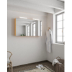 Mondiaz CUBB Armoire de toilette avec miroir - 120x70cm - 2 portes - Ocher (Orange) SW411041