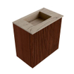 Mondiaz JOYA-DLUX 40cm toiletmeubel - kleur Ruby - Wastafel FAYE positie Midden Zonder kraangat kleur Arena. SW1425255