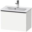 Duravit D-neo Meuble sous vasque 61x37.2x44cm 1 tiroir Blanc mat SW640999