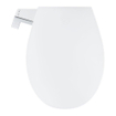 GROHE siège de toilette pour douche en céramique bau avec couvercle blanc SW484570