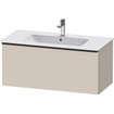 Duravit D-neo Meuble sous vasque 101x46.2x44cm 1 tiroir Taupe mat SW641065