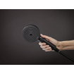 Hansgrohe Pulsify douchette à main 10.5cm 3 jets relaxation ecosmart noir mat SW651063