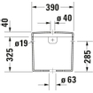 Duravit Starck 3 réservoir de chasse duo-bloc blanc 0314250