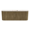 Mondiaz JOYA-DLUX 113.2cm toiletmeubel - ronding links en rechts kleur Dusk - Wastafel FAYE positie Midden Zonder kraangat kleur Nata. SW1425951