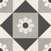 SAMPLE Ceralto Gravo Urban Carreau décoratif 20x20cm 8.3mm grès cérame Coffebreak Black SW913155