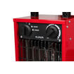 Eurom ek fanheat 2000 chauffage électrique d'atelier 2000watt rouge SW656470
