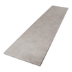 BRAUER Concrete wastafelblad - 200x46x3cm - zonder kraangat - gecoat beton grijs gemêleerd SW416517