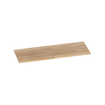 Saniclass natural wood Wastafelblad - 120x46x2cm - zonder kraangat - hout - grey oak SW393100