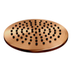 Brauer Copper Edition Regendoucheset opbouw - hoofddouche 20cm - glijstang - handdouche rond 3 standen - gladde knoppen - PVD - geborsteld koper SW1164728