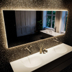 Mondiaz BRIGHT Miroir de salle de bain - Rectangulaire - 160x70cm - éclairage LED indirect SW760757