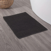 Sealskin Delhi Tapis de bain 60x90 cm Coton Gris foncé SW699479