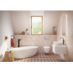 Villeroy & Boch Theano vrijstaand duobad - 155x75cm - kunststof quaryl - ovaal - Alpin Wit SHOWROOMMODEL SHOW23524