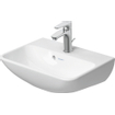 Duravit Me by starck Lave-mains - 45x15.5x32cm - sans trou de robinet - avec trop-plein - blanc SW358224