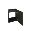 Wiesbaden Marmaris fonteinkast 40 cm mat zwart met waskom SHOWROOMMODEL SHOW25938