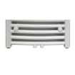 Sanicare radiateur design à raccordement central droit 120x45cm blanc SW17862