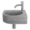 Differnz Cleo Lave-mains d’angle 31,5x31,5x10cm Béton gris foncé SW642464