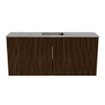 Mondiaz JOYA-DLUX 90cm toiletmeubel - kleur Walnut - Wastafel FAYE positie Midden 1 kraangat kleur Oza. SW1424560