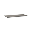 BRAUER Vulcanic topblad - 120x46x2cm - zonder kraangat - natuursteen - basalt antraciet SW16904