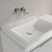 Villeroy & boch subway 3.0 lavabo de meuble 60x47x16.5cm fond rectangle sans trou de débordement blanc alpin gloss ceramic+ SW702158