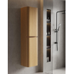 Royal Plaza Terra Hoge Kast - 170x35x40cm - 2 deuren - afgeronde hoeken - sandwood (licht eiken) SW1418394
