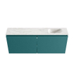 MONDIAZ TURE-DLUX Meuble toilette - 120cm - Smag - EDEN - vasque Ostra - position droite - 1 trou de robinet SW1105092