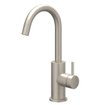 IVY Bond Mitigeur de lavabo - sur plage - bec orientable - coldstart - Nickel brossé PVD SW1030754