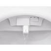 QeramiQ Luma WC-douche - Sans bride - sèche-cheveux - douchette intime - Blanc brillant SW1247816
