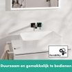 HansGrohe Tecturis E Mitigeur lavabo encastrée, avec bec 22,5 cm SW918486