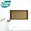 FugaFlow Eccelente Acces Inbouwnis - 30x60x10cm - Geborsteld messing - Black Friday - SW1123839