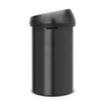 Brabantia Touch Bin Poubelle - 60 litres - matt black SW1037252