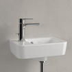 Villeroy & Boch O.novo Lave-mains 1 trou de robinet gauche avec trop-plein 36x25cm Blanc SW445848