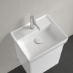 Villeroy & Boch Collaro lave-mains 45x37cm - sans trop-plein 1 trou de robinet ceramic+ blanc SW358369