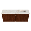 Mondiaz JOYA-DLUX 100cm meuble de toilette - couleur Ruby - Vasque FAYE position Droite 1 trou de robinet couleur Frappe. SW1423475