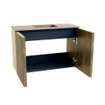 Mondiaz JOYA-DLUX 60cm toiletmeubel - kleur Dusk - Wastafel FAYE positie Midden 1 kraangat kleur Saba. SW1426044