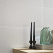 SAMPLE Colorker Arty Carrelage mural 30x90cm 9.3mm rectifié pâte blanche White SW915174