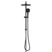 GROHE Vitalio Comfort 250 Quickfix Regendoucheset - 25cm - hoofddouche - vierkante handdouche - 2 straalsoorten - matte black SW1126945