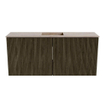 Mondiaz JOYA-DLUX 90cm meuble de salle de bains - couleur Shadow - Vasque FAYE position Milieu 1 trou de robinet couleur Saba. SW1425124