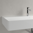 Villeroy & Boch memento 2.0 Lavabo pour porte-serviettes 100x13.5x9.5cm 1 trou de robinet Ceramic+ Blanc Alpin SW358460