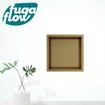 FugaFlow Eccelente Vetro Niche encastrable - 30x30x7cm - Laiton brossé SW1123862