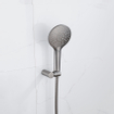 Fortifura Calvi Douchette à main ø12cm rond 3 jets Gunmetal PVD SW799451