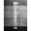 Hotbath Mate douche de tête encastrée carrée 50x50cm avec cascade et jet chromé SW22817