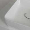 Villeroy & Boch Collaro lavabo à poser - carré 38x38cm - sans trop-plein sans trou de robinetterie blanc SW336075