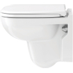 Duravit D-code WC-zitting 43.8x35.9x5cm met softclose - Kunststof - glans wit 0315128