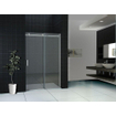 Wiesbaden Slide Porte coulissante de niche 1200 x 2000 x 8 mm verre clair nano/chrome SW21204