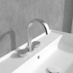 Villeroy & Boch Dawn Robinet de lavabo trois trous - chrome SW974314