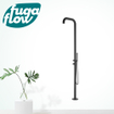 FugaFlow Eccelente Sobrado Original Douche de jardin à poser avec douchette noir mat SW1123320