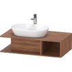 Duravit D-neo Meuble sous vasque 100x55x26cm sans tiroirs Noisetier mat SW641463